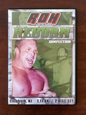 ROH Ring Of Honor Reborn Completion 2 Disc Set 7/17/04 Vintage EUC